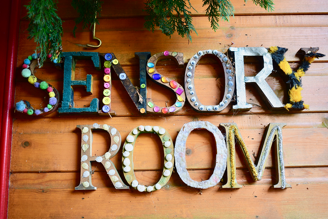 The  Sensory Room label